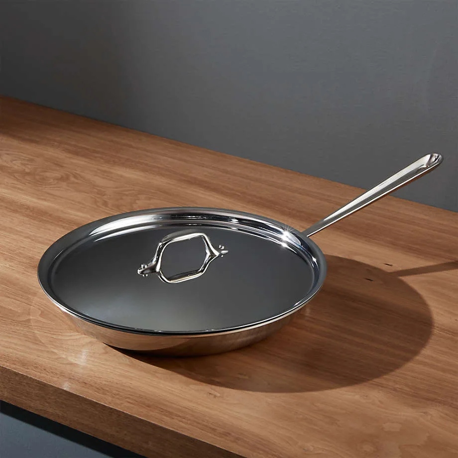 All-Clad D3 stainless skillet