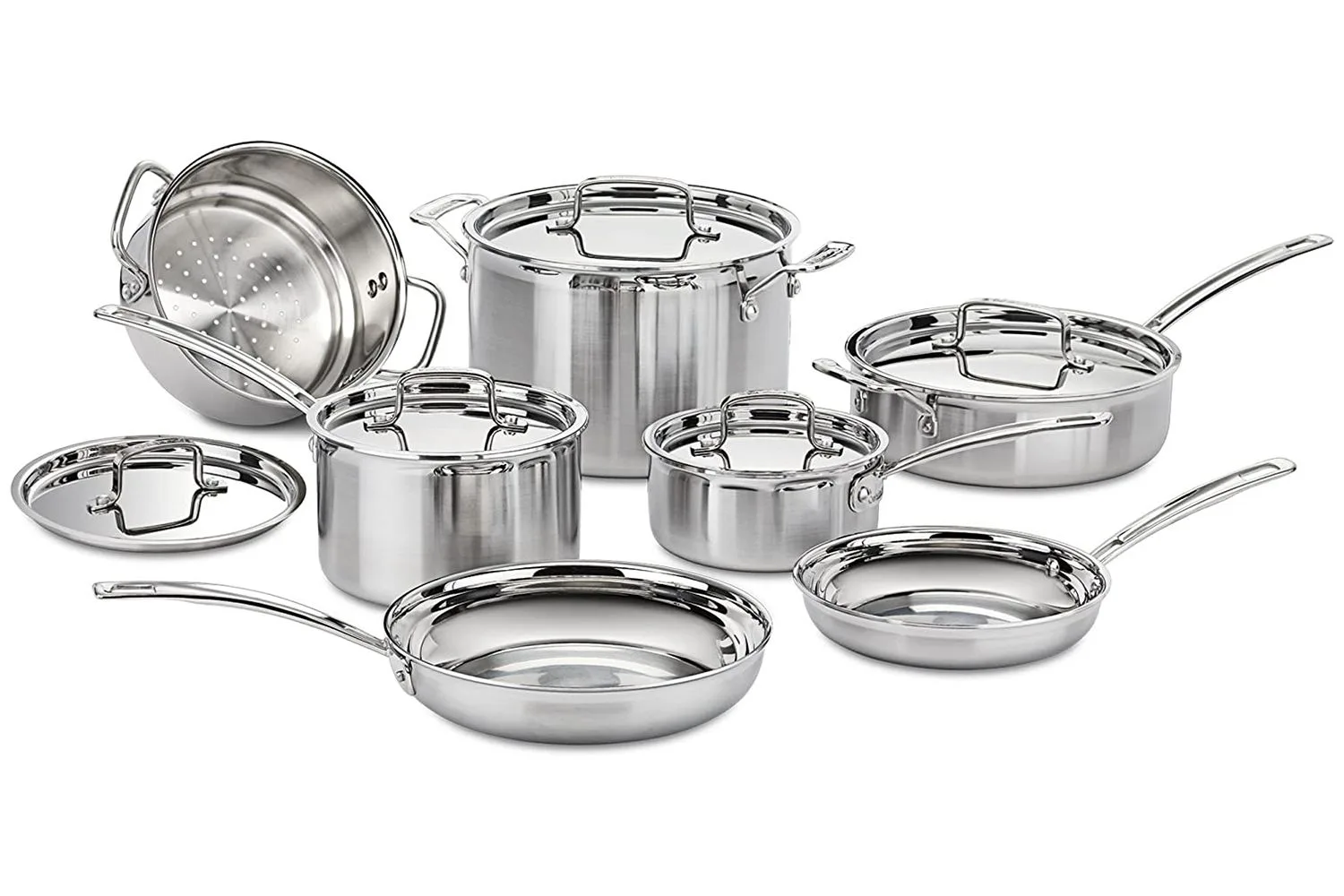 Cuisinart multiclad pro stainless cookware set