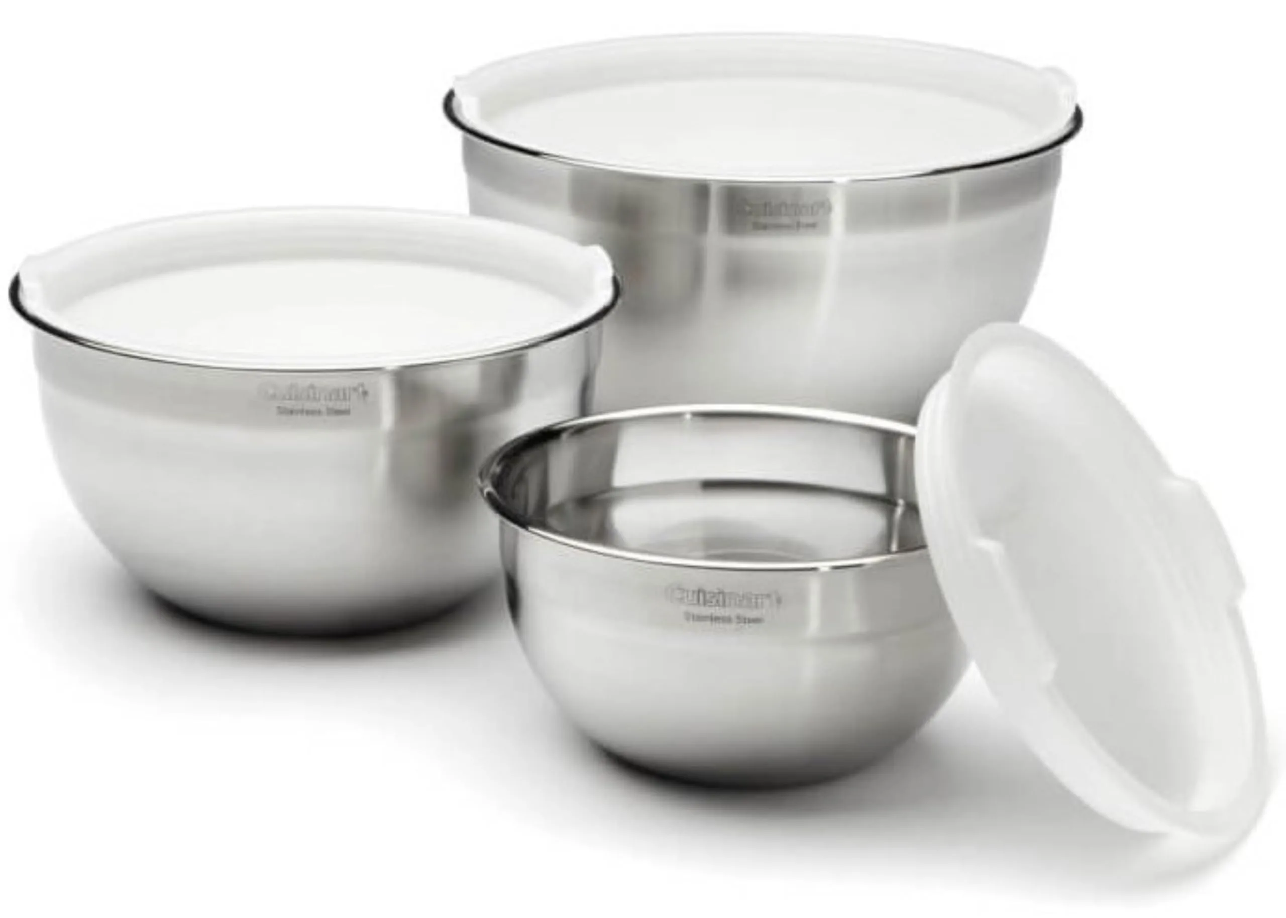 Cuisinart stainless steel mixing bowl set
