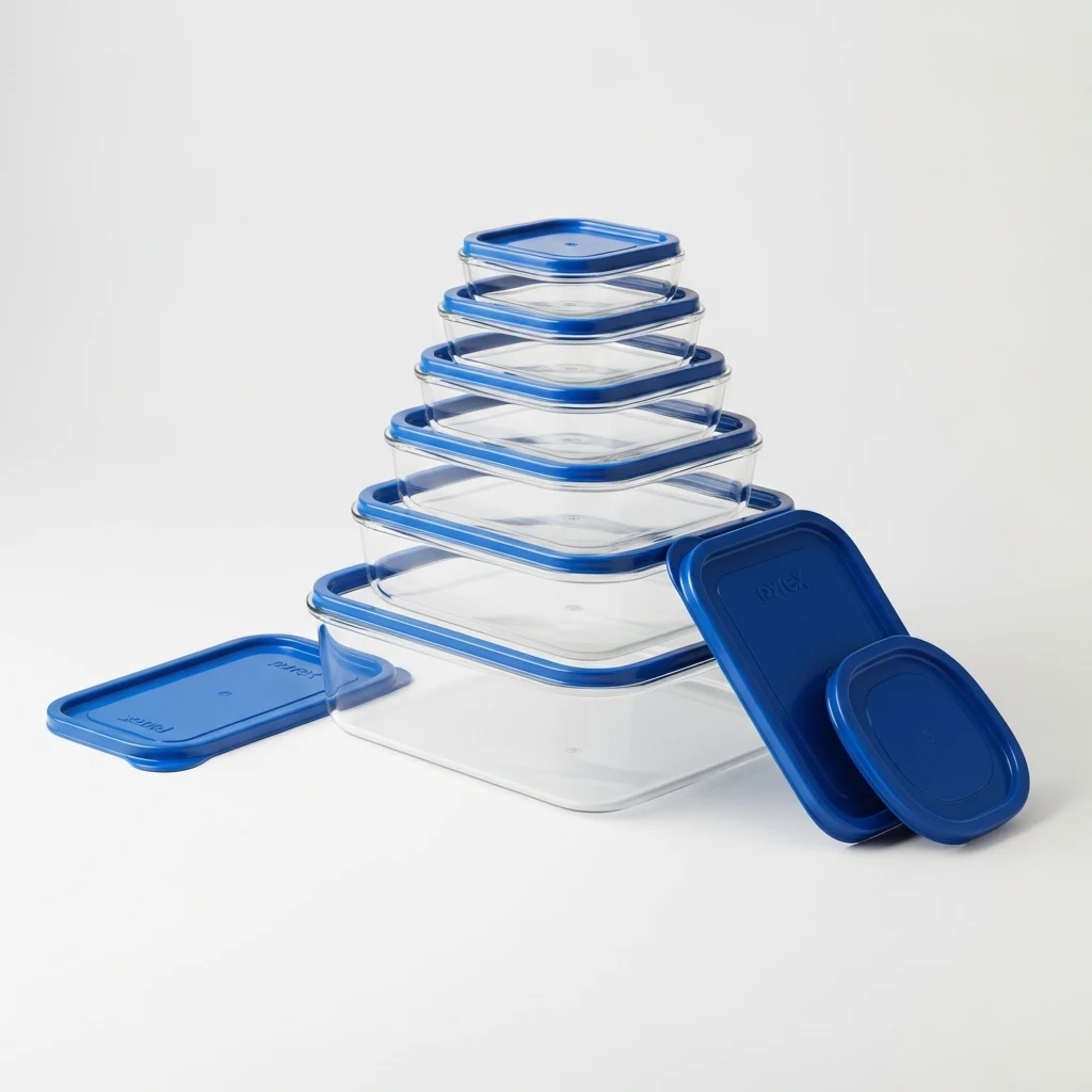 Pyrex Simply Store glass container set image 2